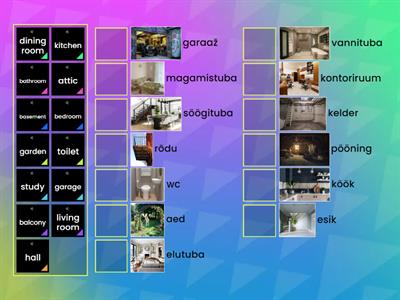 UNIT 3_Rooms in a house - listen and match