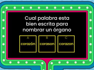 juego de ortografia 