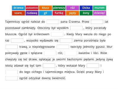 W tajemniczym ogrodzie - wprowadzenie