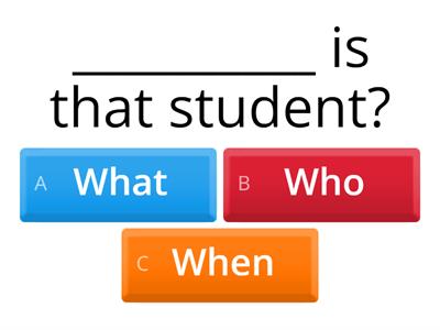 wh questions english 1