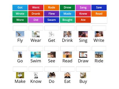 Irregular verbs