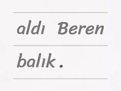 B Harfi Cümle Çorbası