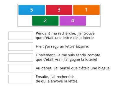 Indiquer la chronologie au passé