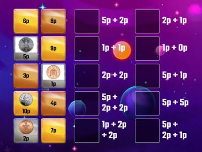 Addition (Coins to 10p)