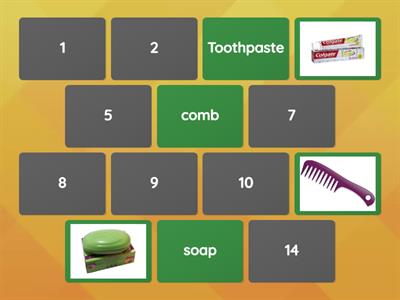 vocabulary memory game