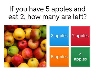 Easy Subtraction Word Problems