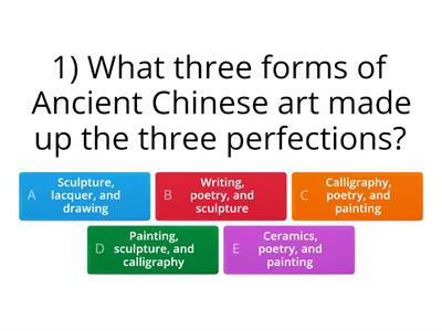 Anicent China - Art 