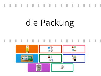 Gebinde (Flasche, Dose, Packung, Becher)