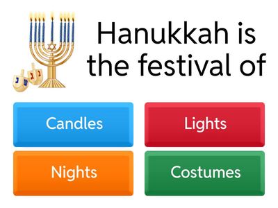  Hanukkah quiz