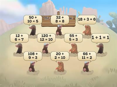 Multiplication and Division Facts