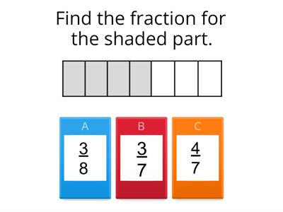 Shaded Fractions