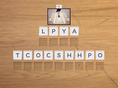 GAMES ANAGRAM