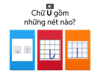 game củng cố chữ u- ư