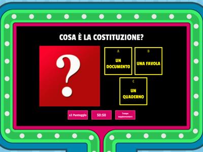 QUIZZONE della COSTITUZIONE!! 