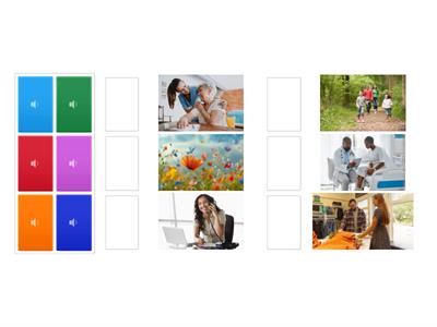 HSK 3, LESSON 5: 第1-5题:听对话,选择与对话内容一致的图片