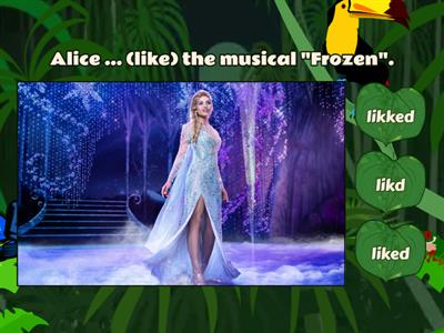 Past Simple-regular verbs