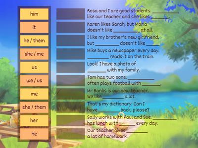 Subject & Object Pronouns