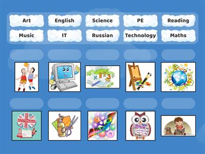 Subjects (3класс)