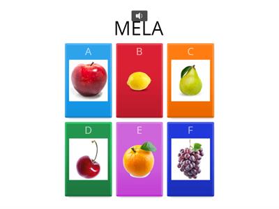 CATEGORIA FRUTTA E VERDURA