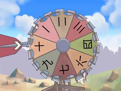 Колесо цифры