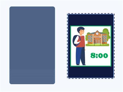 What time do you...? Daily routine