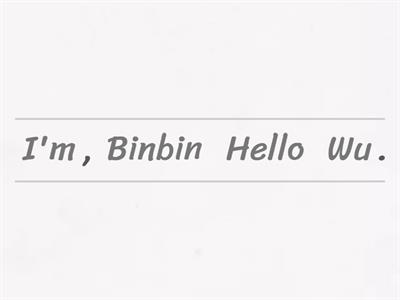 四年级英语句子