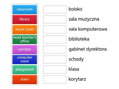 Steps V unit 2 my school