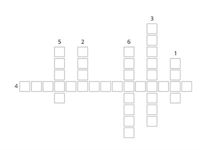 crossword movies vocab.