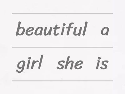 GROUP 1 - ADJECTIVES 