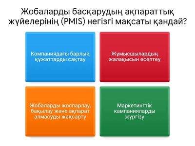 IT менеджмент тест