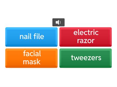 Personal Care 2 Audio Quiz