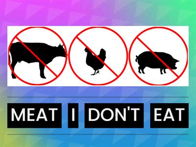 Present simple - negative form