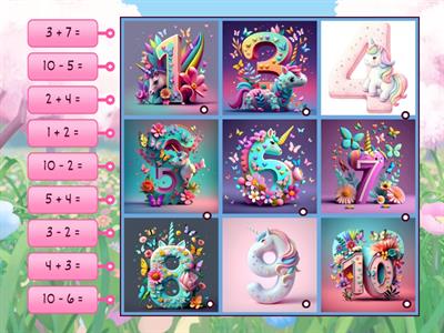 Примеры в пределах 10