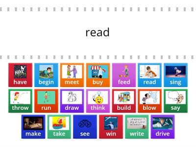 Irregular verbs