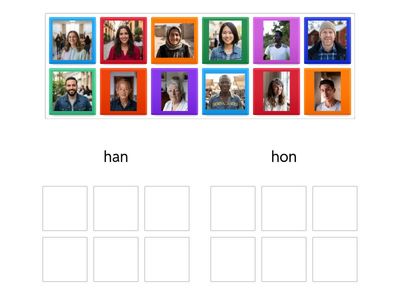 Han eller hon? (långsam)