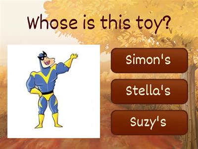 KB2 Unit 3 Whose? quiz