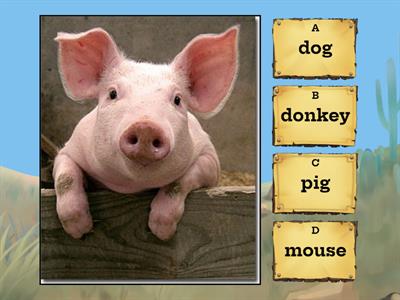 Farm animals - QUIZ