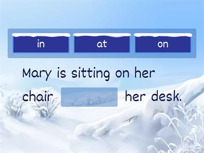  Prepositions of Place IN | AT | ON 