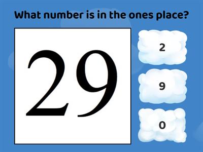 Place value of two-digit numbers 