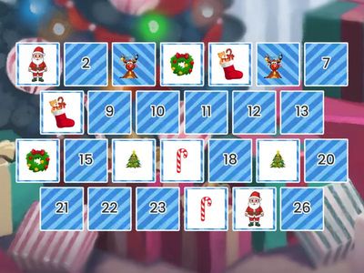 Merry Christmas Memory Game!