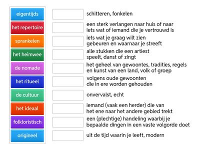 Staal 2 - Groep 7 - Wortels - Woorden week 2