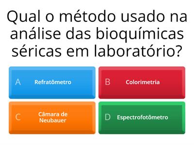 EXAMES BIOQUIMICOS DE ROTINA EM GRANDES ANIMAIS 