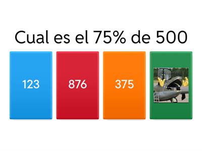 Porcentaje 6º primaria