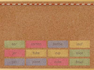 U1 S4,5- quantity expressions (find the match)
