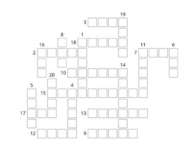 Crossword _ Irregular verbs 