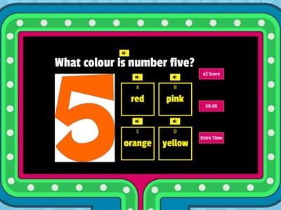 Какой цвет? Какая цифра?