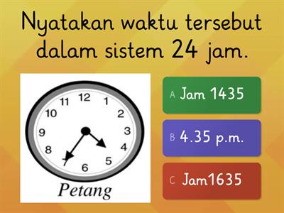 MATEMATIK TAHUN 6 (MASA DAN WAKTU)