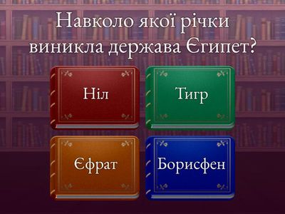 Стародавній Єгипет. 6 клас. ДІС.