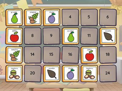 Jesienne dary. Wykorzystano  © Symbole MÓWik