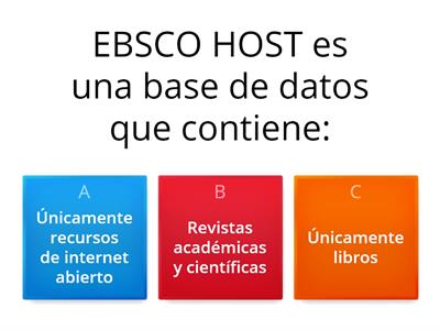 EBSCO HOST